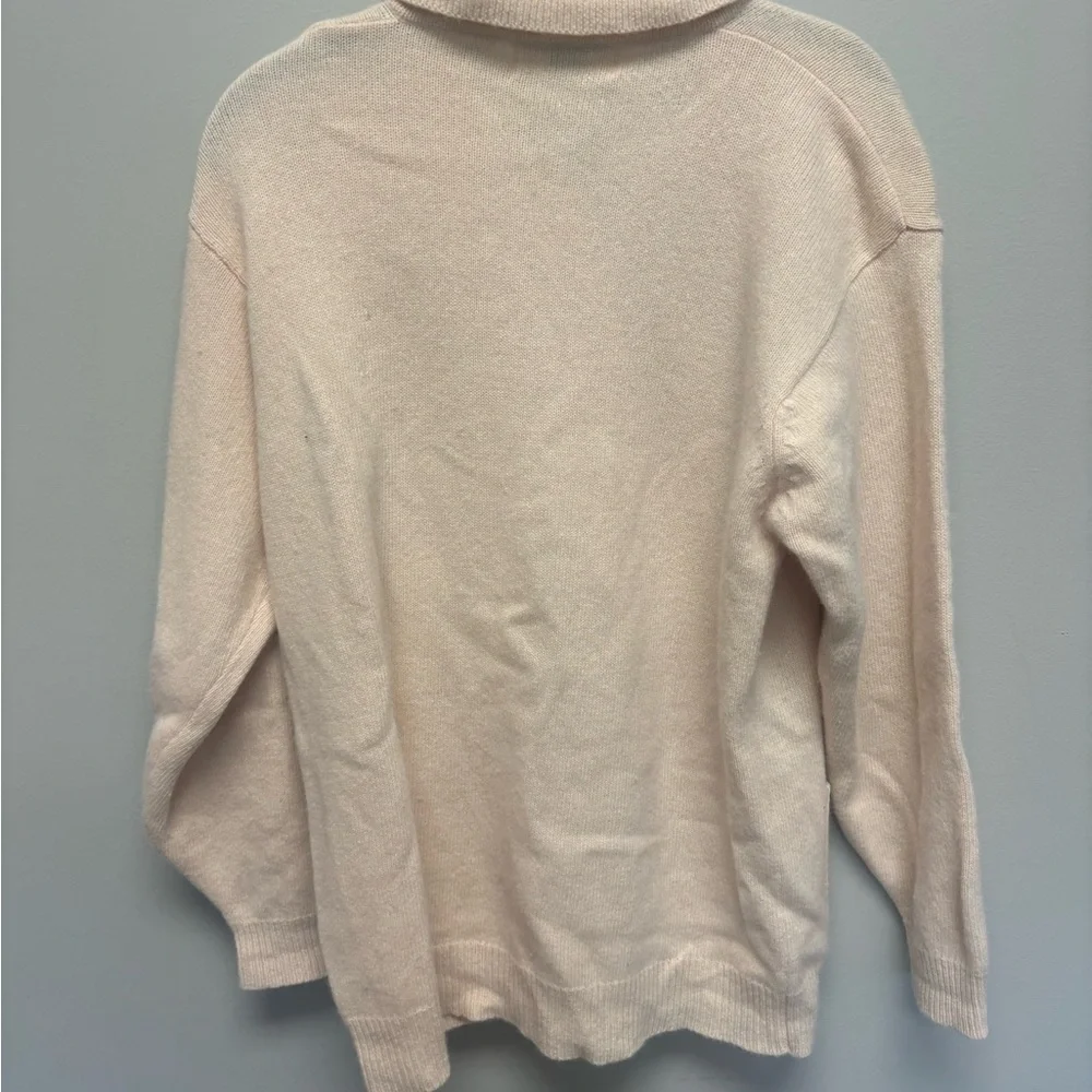 Vintage Lambswool Sweater‎ Pale Pink